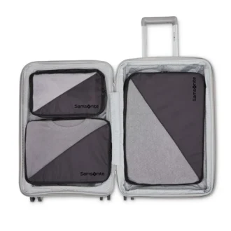 3 cubes de rangement compressibles