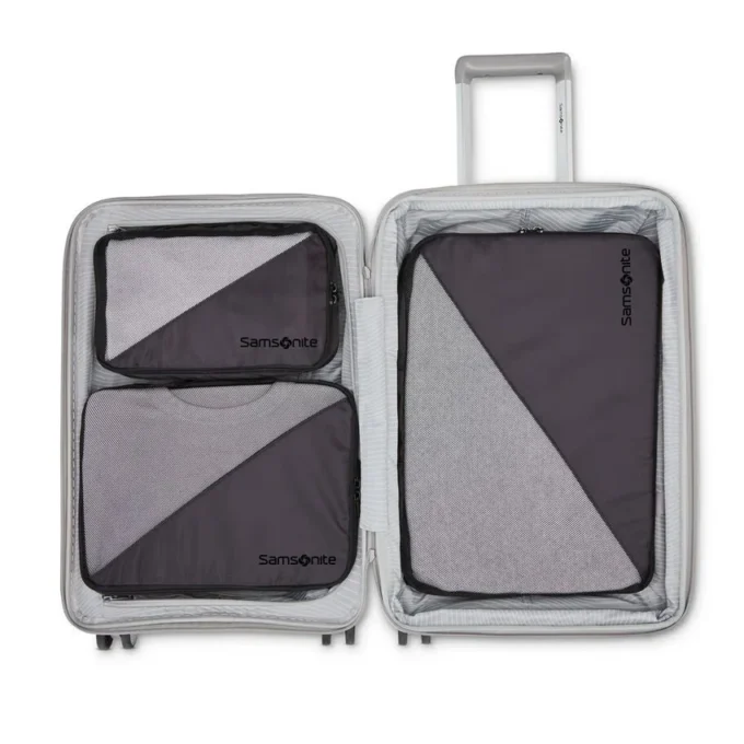 3 cubes de rangement compressibles