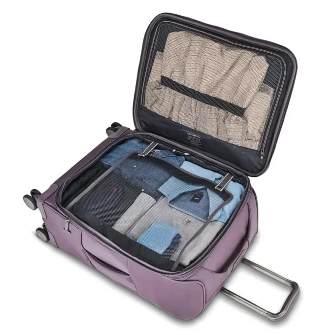 Grande valise à roulettes souple Theorym