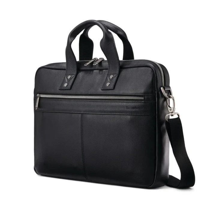Porte-documents classique en cuir