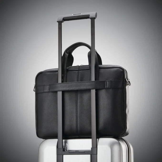 Porte-documents classique en cuir