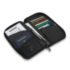 Portefeuille de voyage RFID à fermeture éclair