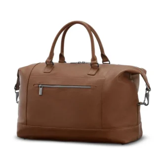 Sac de week-end classique en cuir