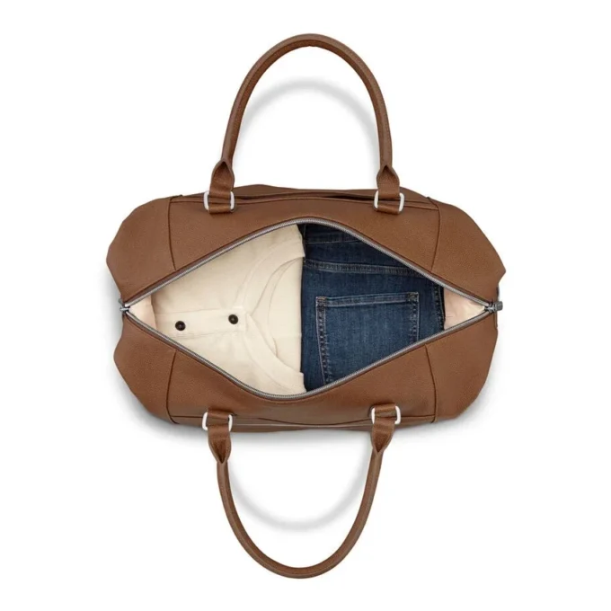 Sac de week-end classique en cuir Sac de week-end classique en cuir