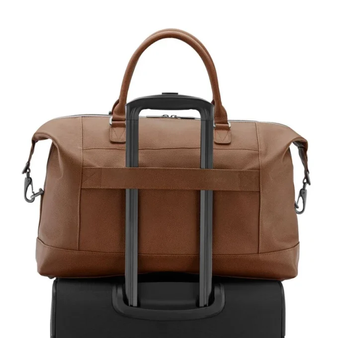 Sac de week-end classique en cuir Sac de week-end classique en cuir