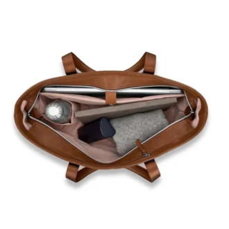 Solution mobile 2 cabas en cuir