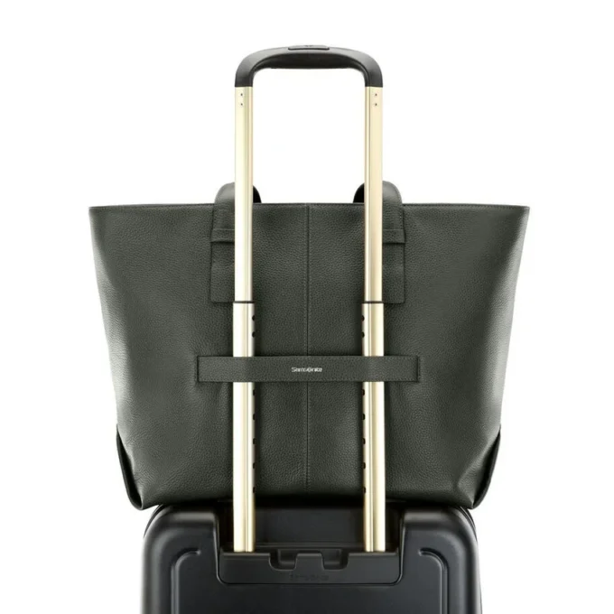Solution mobile 2 cabas en cuir