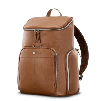 Solution mobile 2 : sac à dos de luxe en cuir