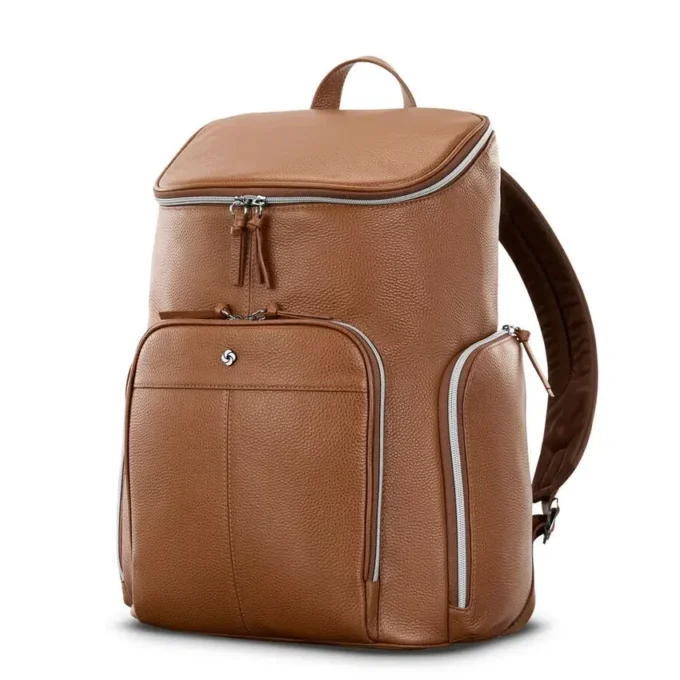 Solution mobile 2 : sac à dos de luxe en cuir