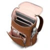 Solution mobile 2 : sac à dos de luxe en cuir