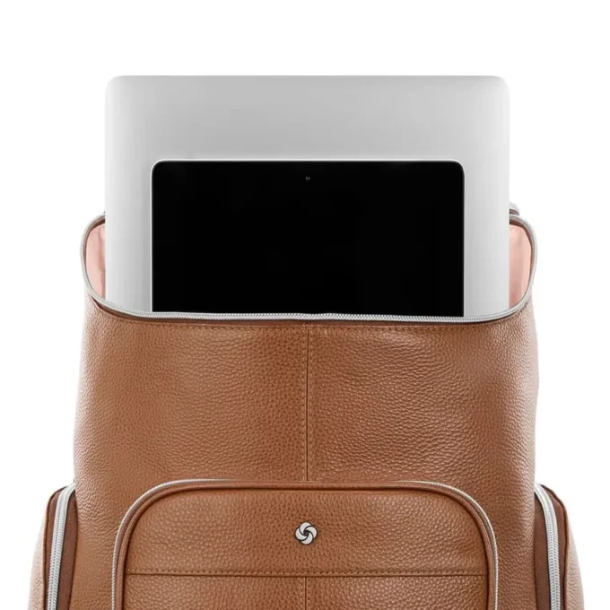 Solution mobile 2 : sac à dos de luxe en cuir