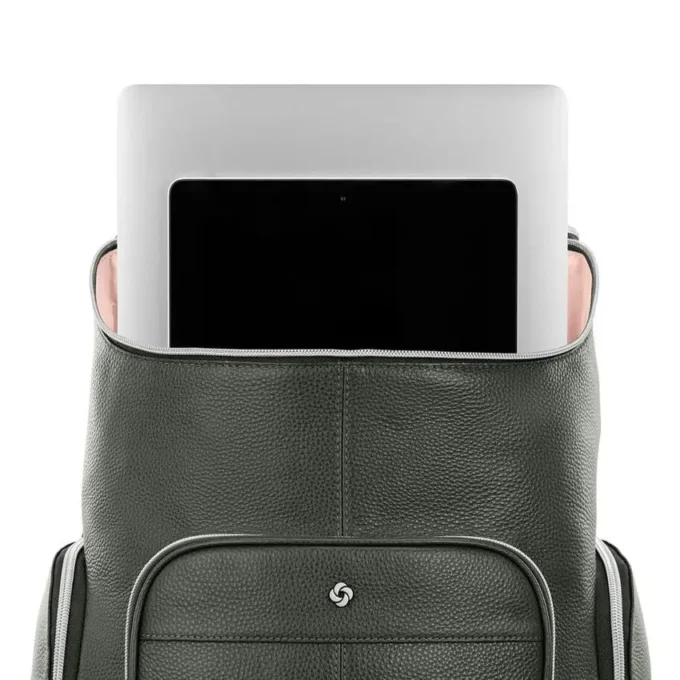 Solution mobile 2 : sac à dos de luxe en cuir