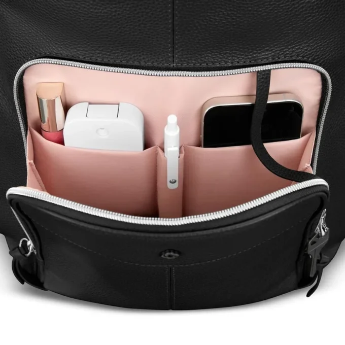 Solution mobile 2 : sac à dos de luxe en cuir Solution mobile 2 : sac à dos de luxe en cuir