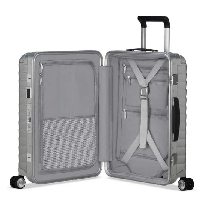 Grande valise à roulettes Proxis Alu