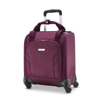 Valise spinner sous-siège avec port USB